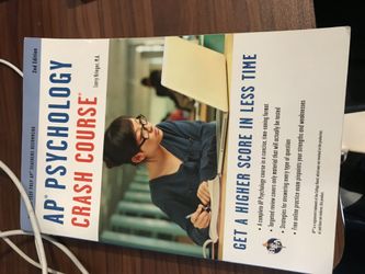 AP Psychology crash course book