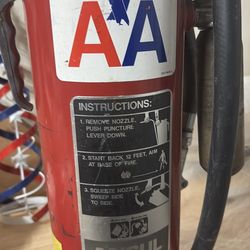 Abdul red line fire extinguisher