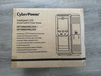 CyberPower CP1500avrlcd3 Battery Back Up Power Supply NEW