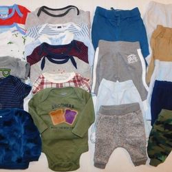~~Boys Baby Clothes Newborn 0-3 Months Winter Lot Outfits 0-3M