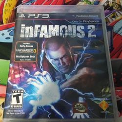 Infamous 2 PS3/PlayStation 3 (Read Description)