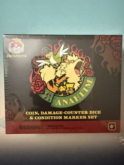 2025 Pokemon World Championship Anaheim Damage Counter, Dice, Coin Set