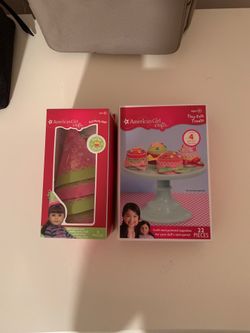 New American Girl Doll Crafts ~ Party Hats and Tiny Felt Treats