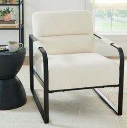 NEW Mid Century Modern Accent Chair, Sofa Arm Chair W/ Extra Thick Padded Backrest & Seat Cushion !
