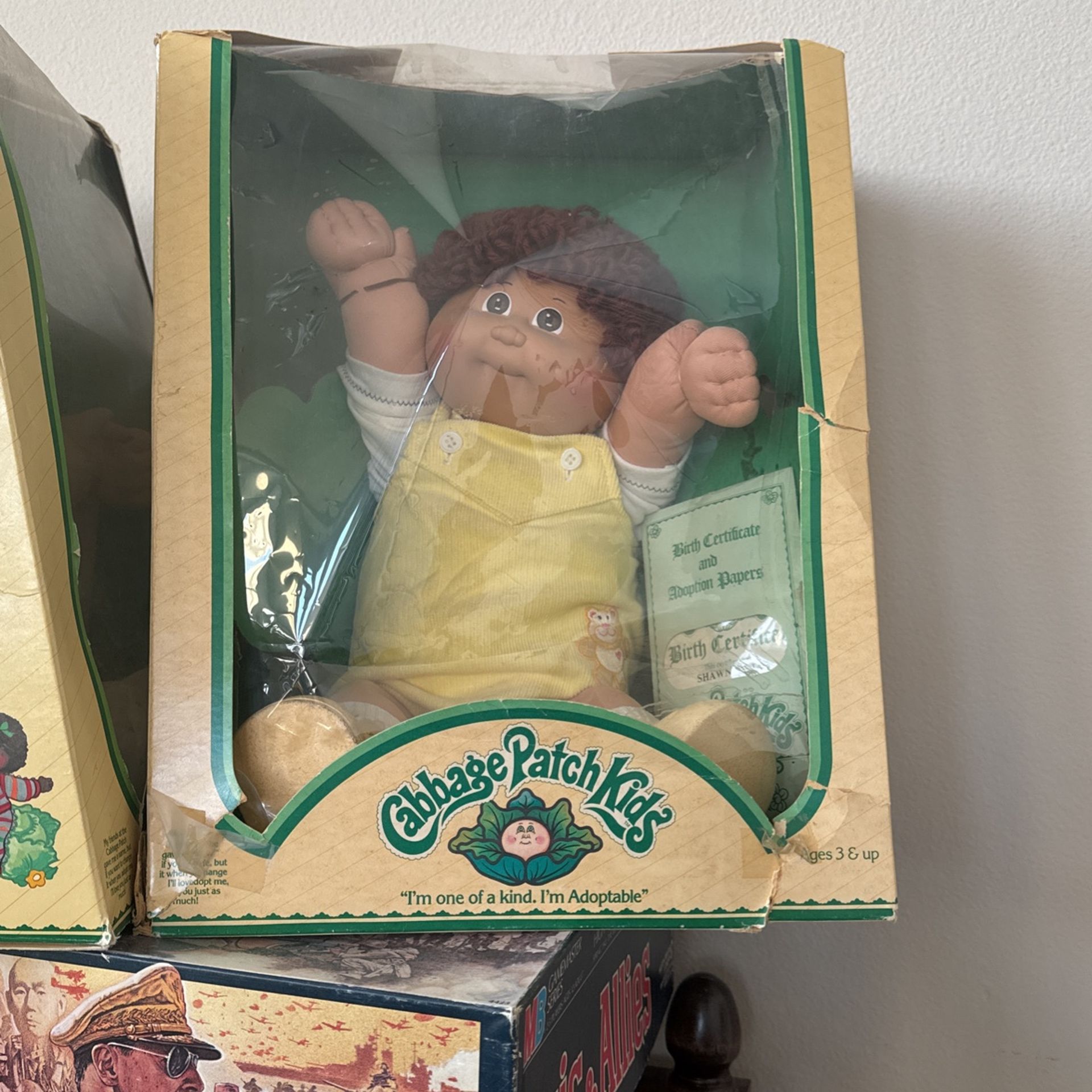1983 Rare Cabbage Patch Kids Doll Original With Papers 