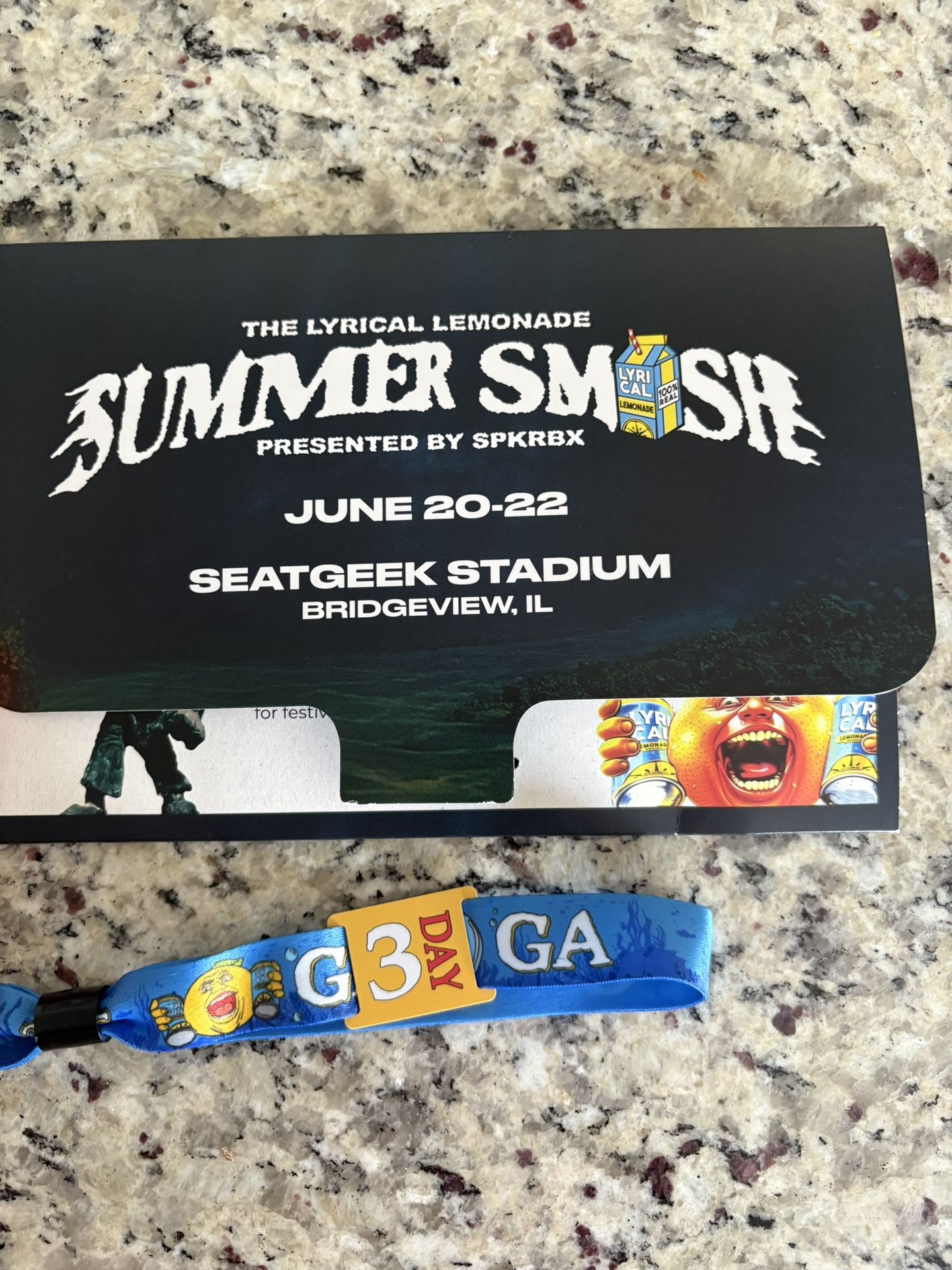 Summer Smash 3 Day GA