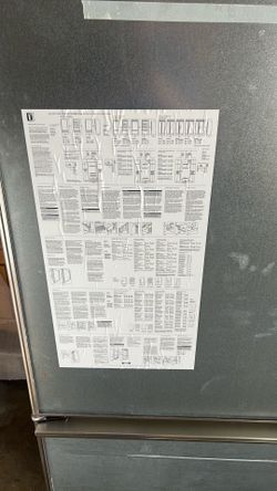 Refrigerator - Sub zero 650