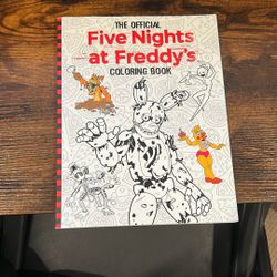 The Official Five Nights At Freddy’s Coloring Book