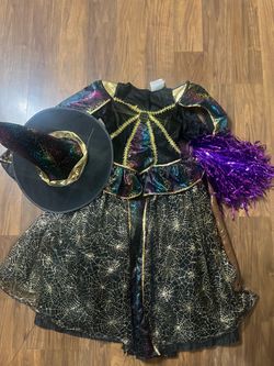 Kids Witch Costume 4/5 years