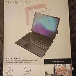 ESR iPad Pro 13 Inch Case with Keyboard (M5/M4, 2025/2024), iPad Pro 13 Keyboard Case Easy-Set Magnetic Stand, Portrait/Raised Modes for iPad Pro NEW!