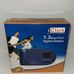 iClick 1.3M Digital Camera 4 -in- 1 Camcorder