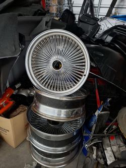 22 inch spoked rims
