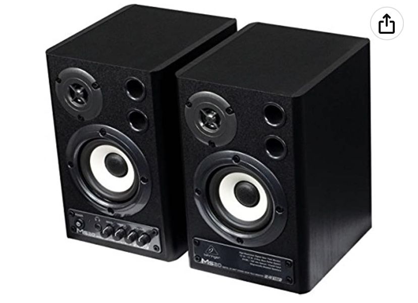 Behringer MS20 24 bit/192 kHz Digital 20W Stereo Speakers