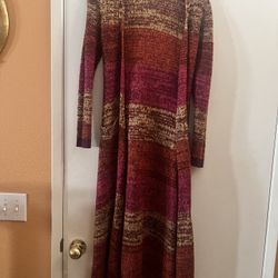 Rue 21 Long Sweater with pockets. Stylish and comfortable. Size S. New no tags