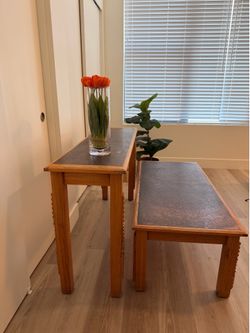 Rare Handcrafted Copper Accent Tables – Custom Scottsdale Artisan Design Design 2 of 2