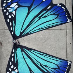 HALLOWEEN COSTUME BUTTERFLY WINGS adult women in eagle rock-firm price