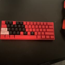 Customized GK61, 60% Keyboard, Very Responsive, Brown Switches