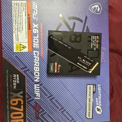 MSI MAG Carbon / WD BLACK