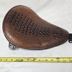 Like NEW Solo Panner Motorcycle Seat W/ Springs