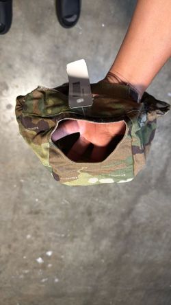 New OCP ACH helmet cover with battery pack pouch, SIZE S/M and L/XL