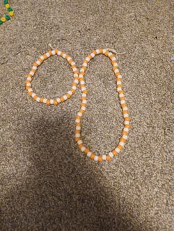 Necklace and bracelet