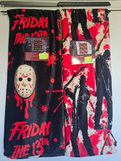 Friday The 13th Throw Blankets 50x70