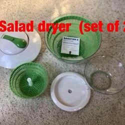 Salad dryer  (set of 2)  -  $10