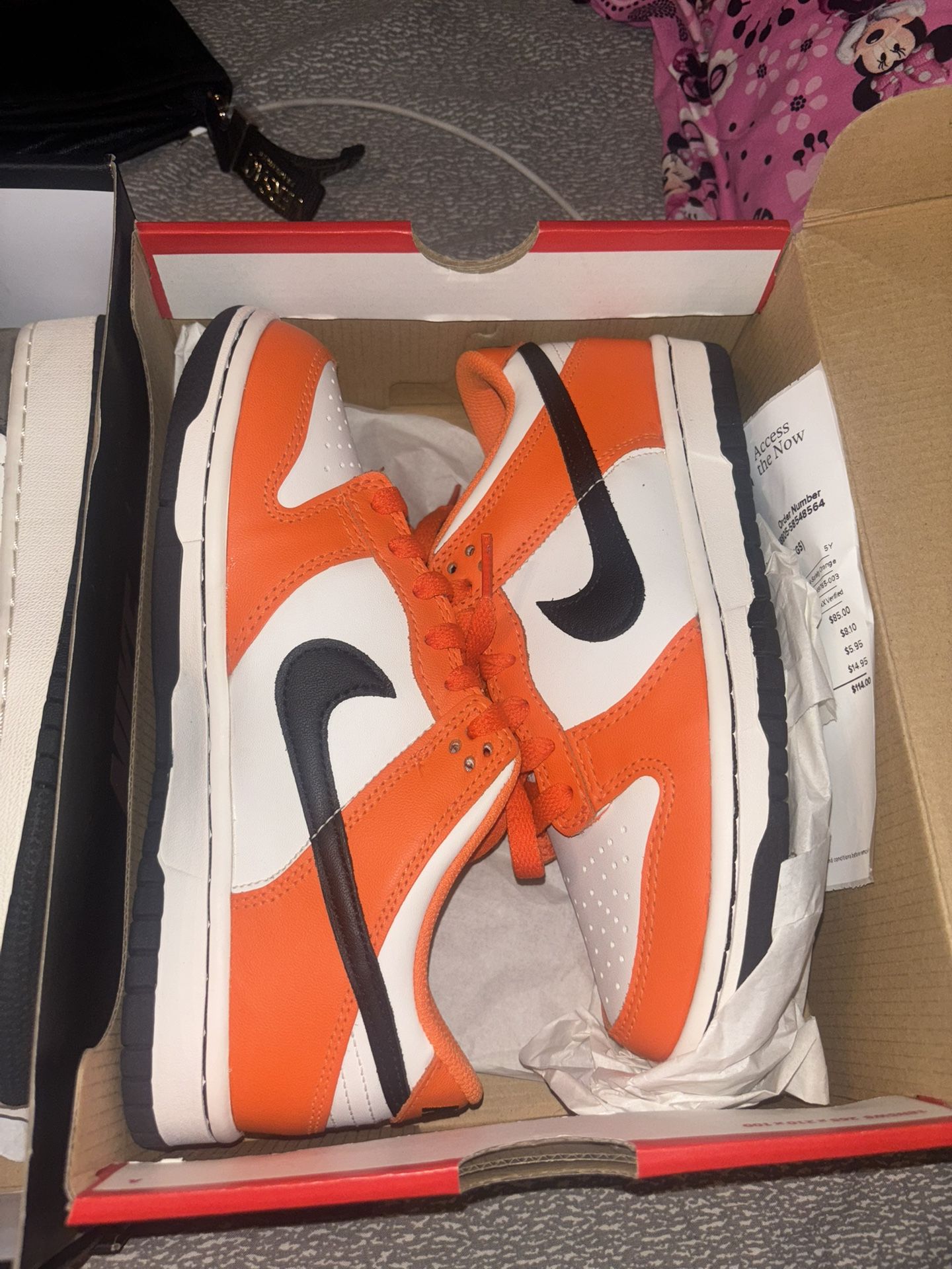 Halloween Nike Dunks 5Y