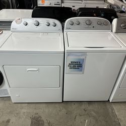 Whirlpool Washer And Gas Dryer 