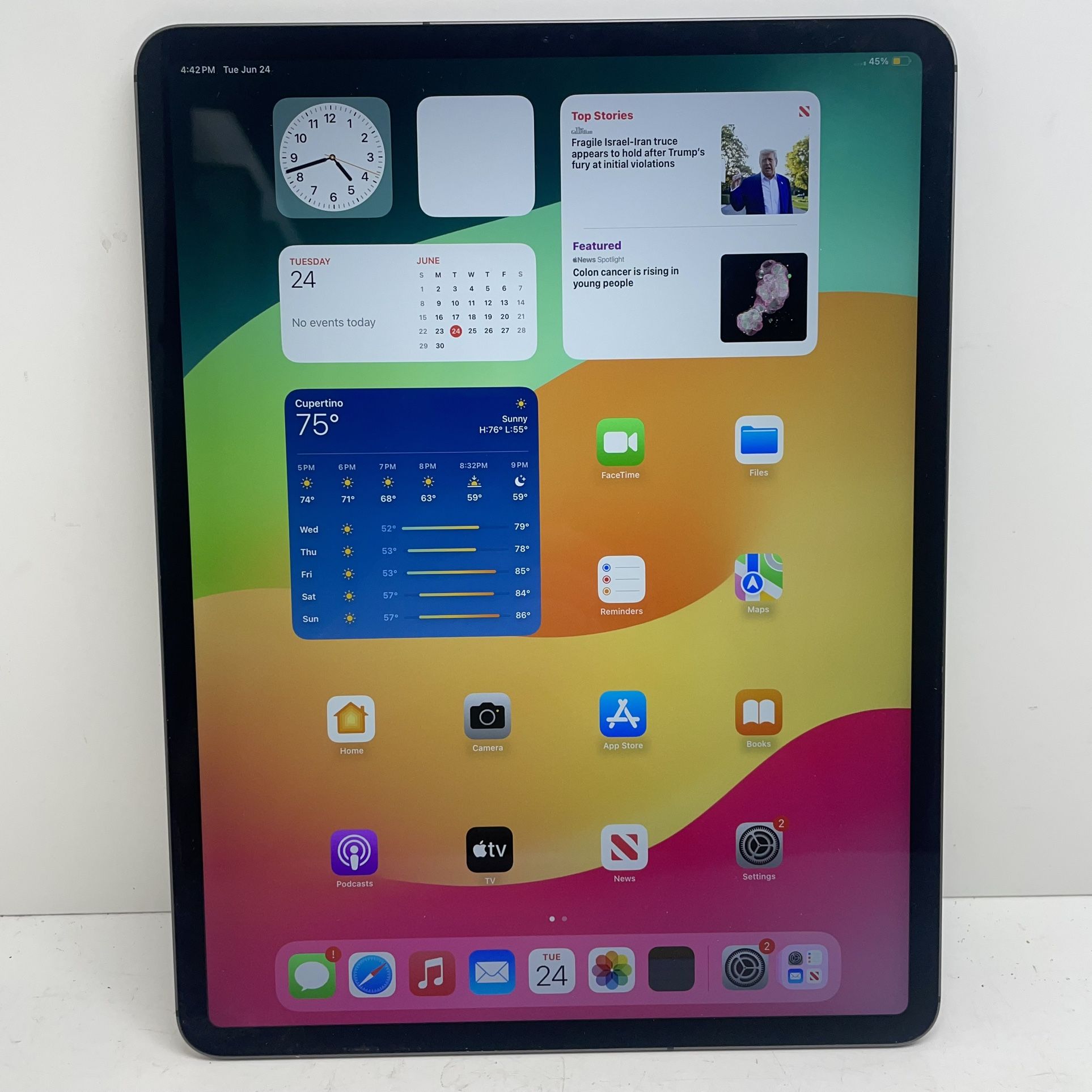Apple iPad Pro 12.9” 4th Gen WiFi+Cellular Tablet 194171