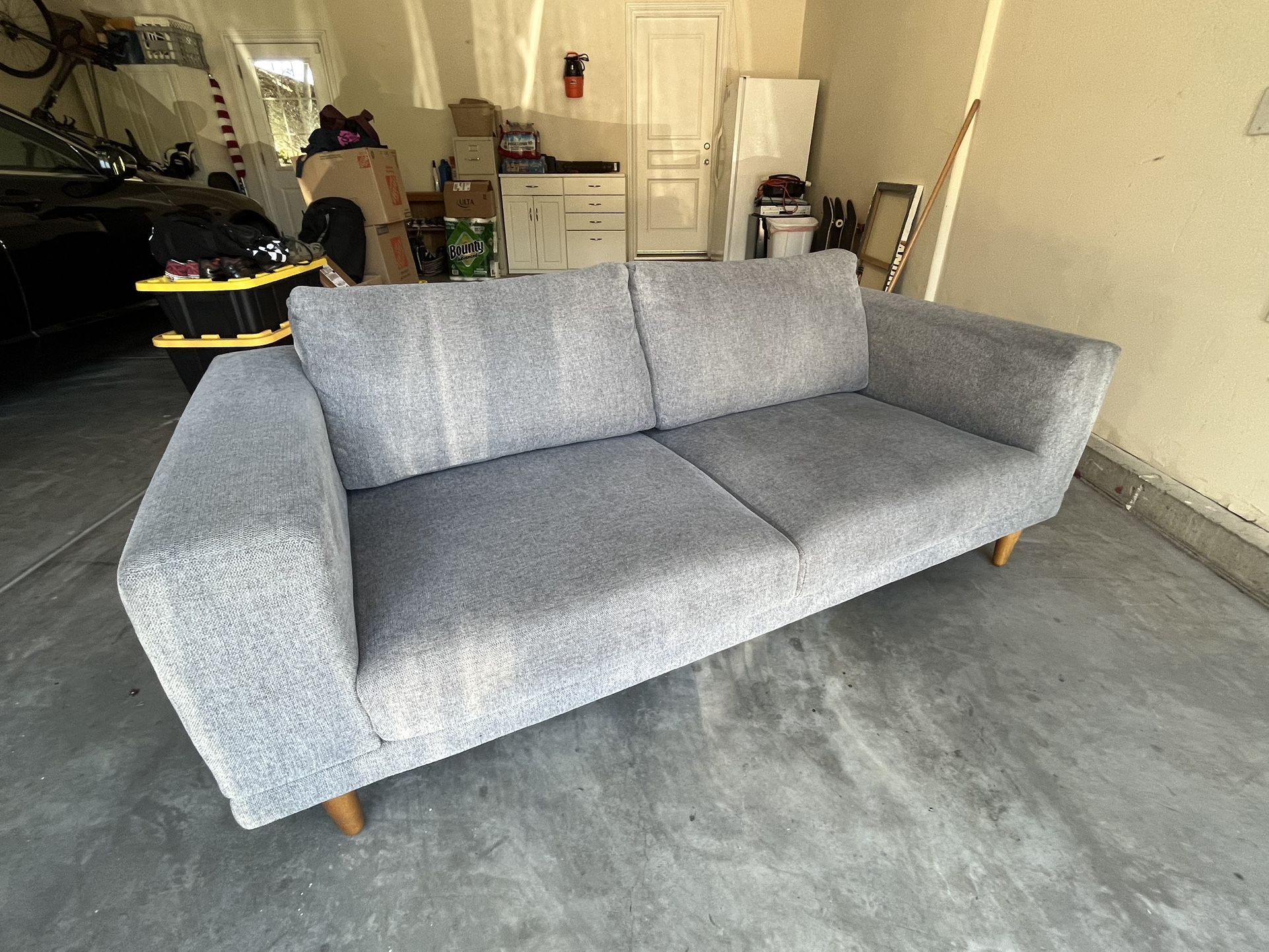 Blue/Grey Couch