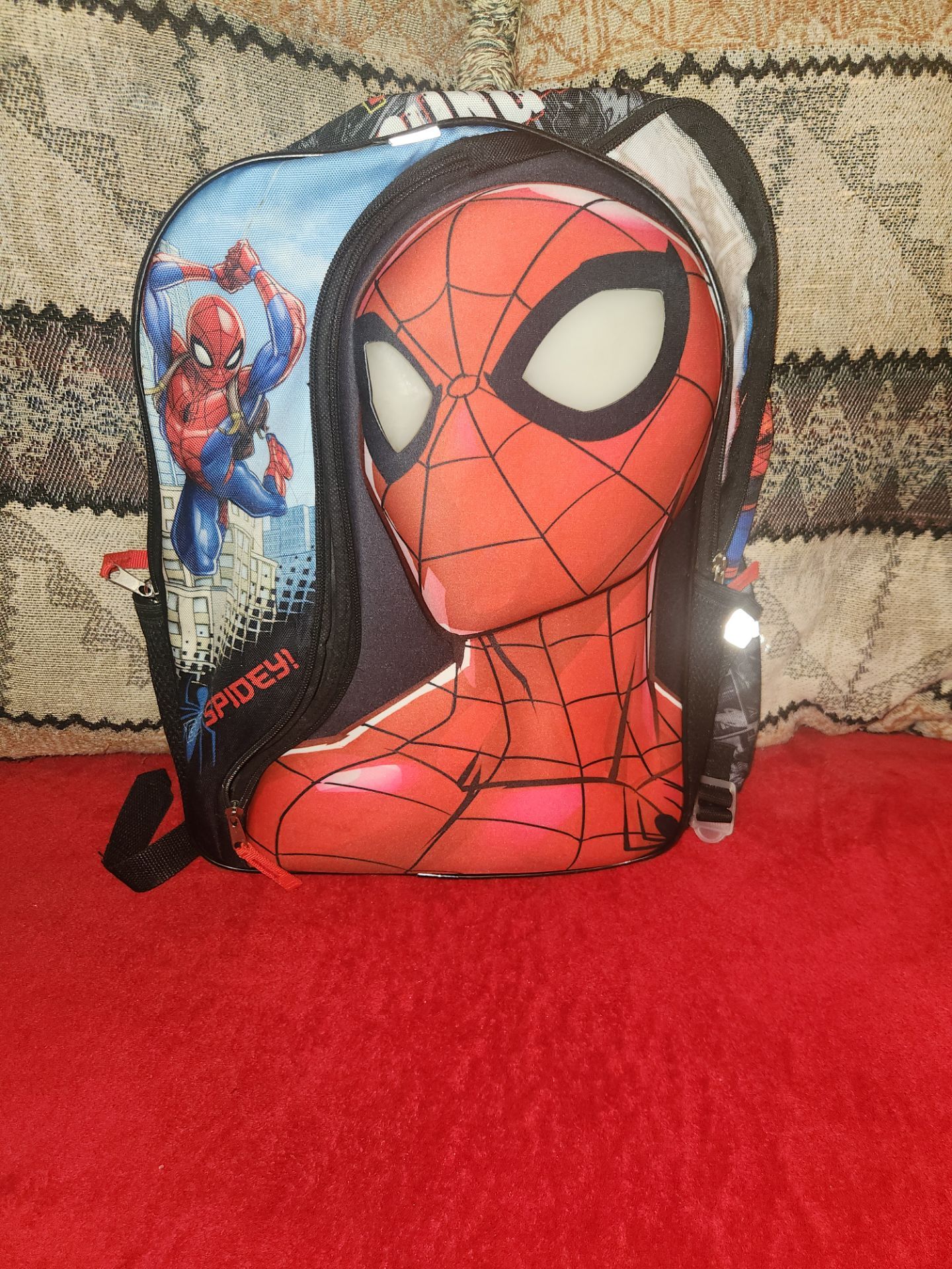 Light Up Spiderman Backpack