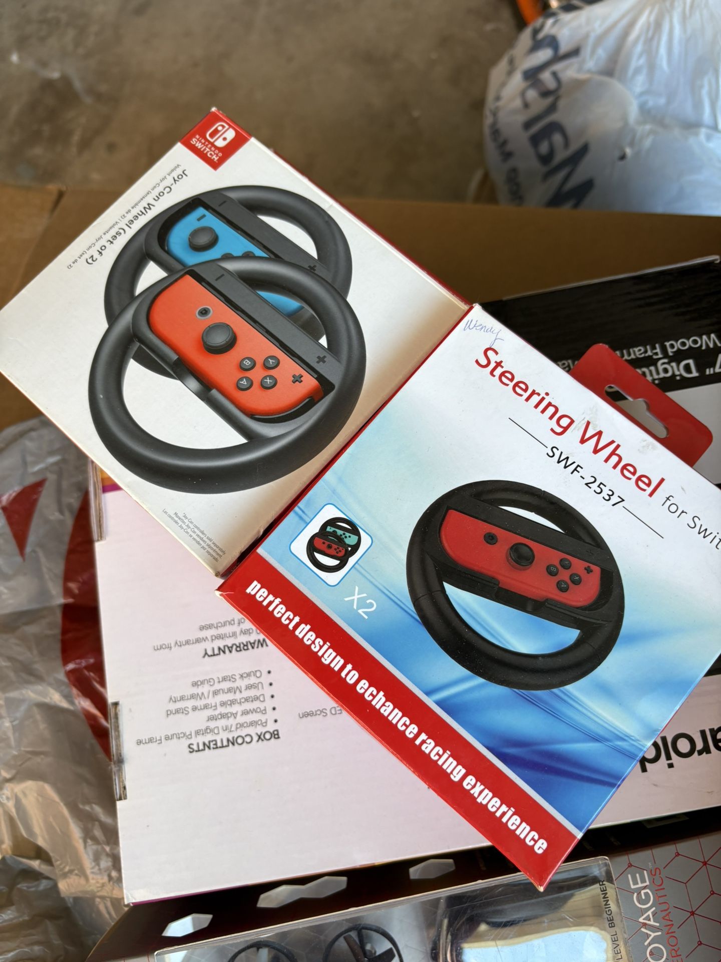 Nintendo Switch Wheel Controllers