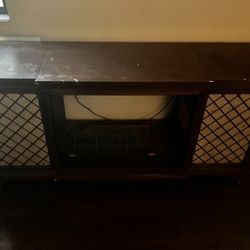 Mid century modern Zenith Entertainment Center