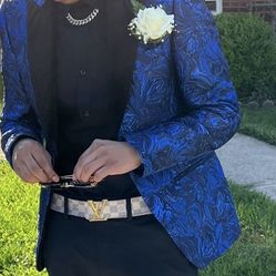 Prom suit and shoes (optional) 
