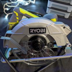 Ryobi 15 Amp Corded Saw With Exactline Laser