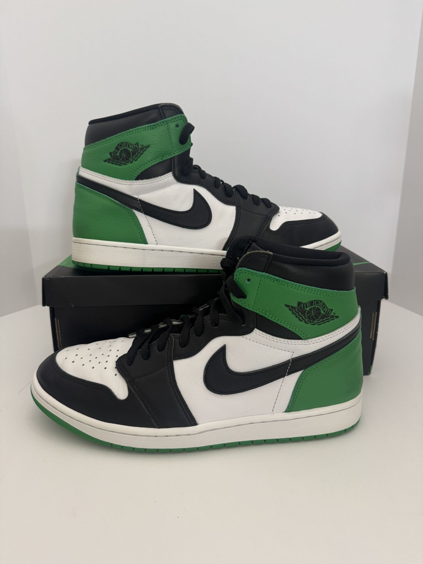 🍀 Jordan 1 Retro High OG “Lucky Green” 👟 Size 13M