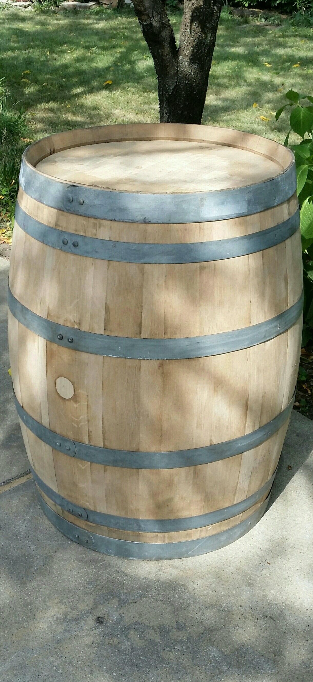 Authentic 55 gal. World Cooperage Whiskey White Oak Barrel