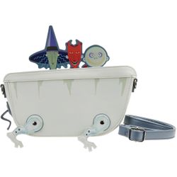 Loungefly DISNEY LOCK SHOCK BARREL BATH TUB CROSS BODY BAG