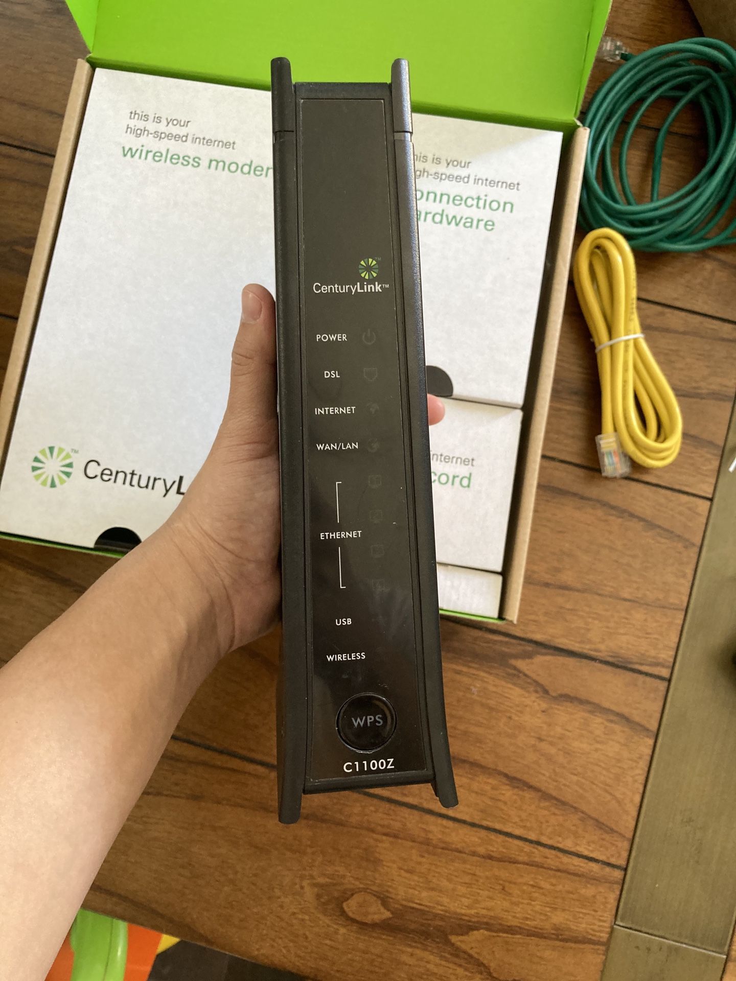 Centurylink modem/router