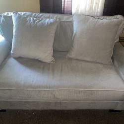 New Gray Cotton Couch