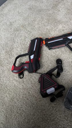 Laser tag gun and sensor