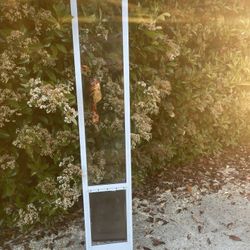 sliding glass patio door pet door. Can Deliver And Install For A Small Fee.