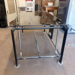 Tempered Glass Tv Stand