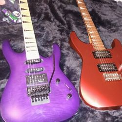 2x Jackson Guitars