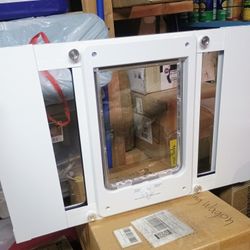 Aluminum Pet Door Window