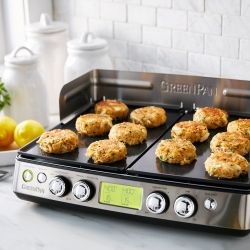 Brand New GreenPan™ Premiere Smoke-Less Grill & Griddle with Ceramic Nonstick Coating XL