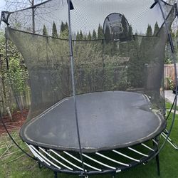 Free spring free trampoline