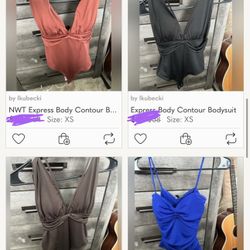 4 Express Body Contour Bodysuits 