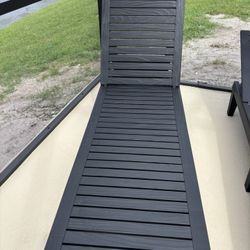 Lounge Pool Plastic Chair